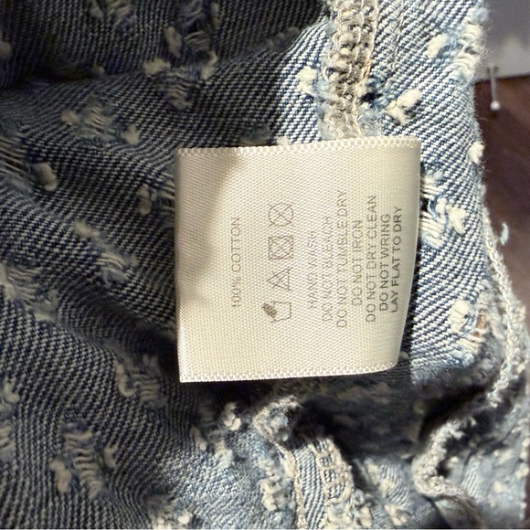 Jaded London Distressed Denim Jacket | Textured Oversized Jean Jacket - Picture 10 of 10